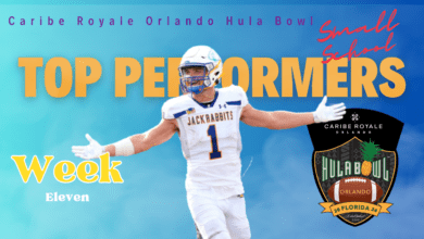 Week 11 Small School Top Performers | Presented by Caribe Royale Orlando Hula Bowl