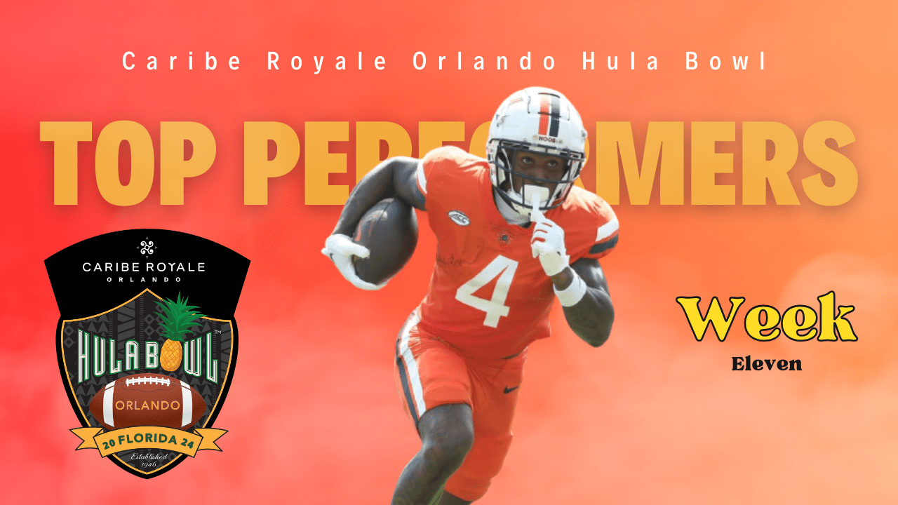 Week 11 Top FBS Performers | Presented by the Caribe Royale Orlando Hula Bowl