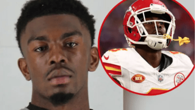 Chiefs wide receiver Justyn Ross allegedly pushed his GF and pulling a knife