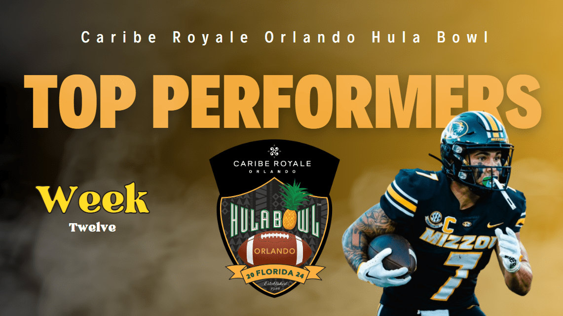 Week 12 Top FBS Performers | Presented by the Caribe Royale Orlando Hula Bowl