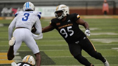 Quentin Bivens is a solid run defender who brings value as a pass rusher for Southern Miss. Hula Bowl scout Ian McNice breaks him down as an NFL Prospect in his report.