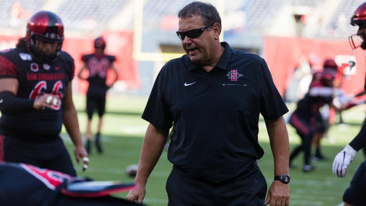 Report: San Diego State Coach Brady Hoke Retires