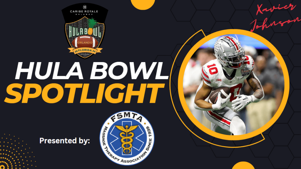 Xavier Johnson the star wide receiver from Ohio State sat down with NFL Draft Diamonds owner Damond Talbot for this exclusive Hula Bowl Spotlight Interview presented by Florida 