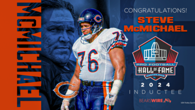 Newly inducted NFL HOFer Steve McMichael has been hospitalized and family is asking for prayers