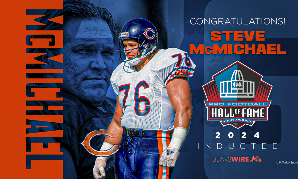 Newly inducted NFL HOFer Steve McMichael has been hospitalized and family is asking for prayers