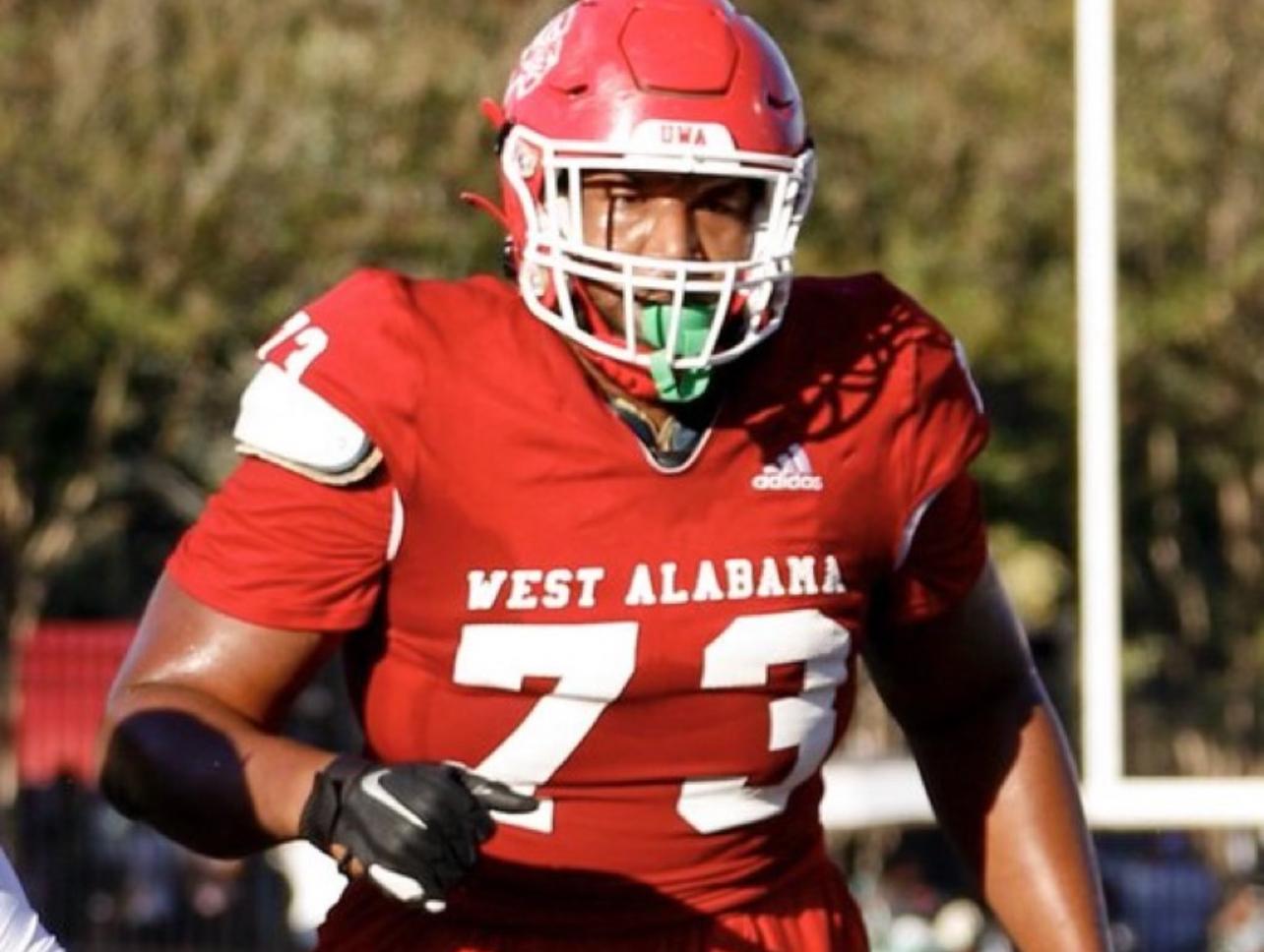 Tahj Brighthaupt is an intriguing small-school OL prospect with alluring physical traits, strong hand use at the POA