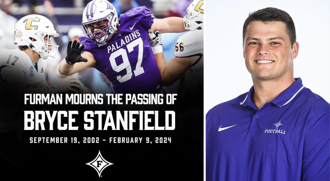 Pulmonary Embolism was the cause of death for a Furman football player who collapsed on the field and died