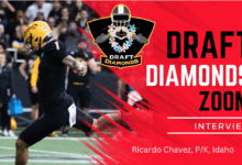 Chris John the standout running back from the University of Windsor recently sat down with NFL Draft Diamonds owner Damond Talbot.