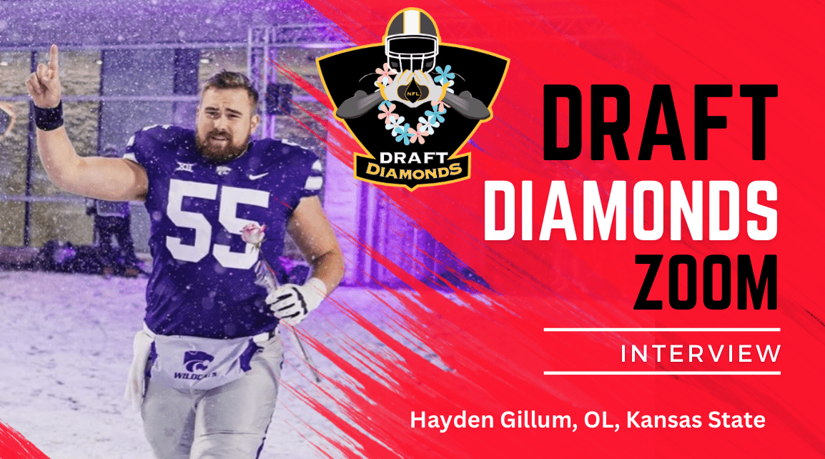 Meet 2024 NFL Draft Prospect Hayden Gillum, OL, Kansas State
