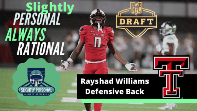 Rayshad Williams possesses the physical tools, coverage skills, and ball-hawking ability to make an impact at the NFL level. With his size, athleticism, and competitive mindset, he projects as a valuable asset.