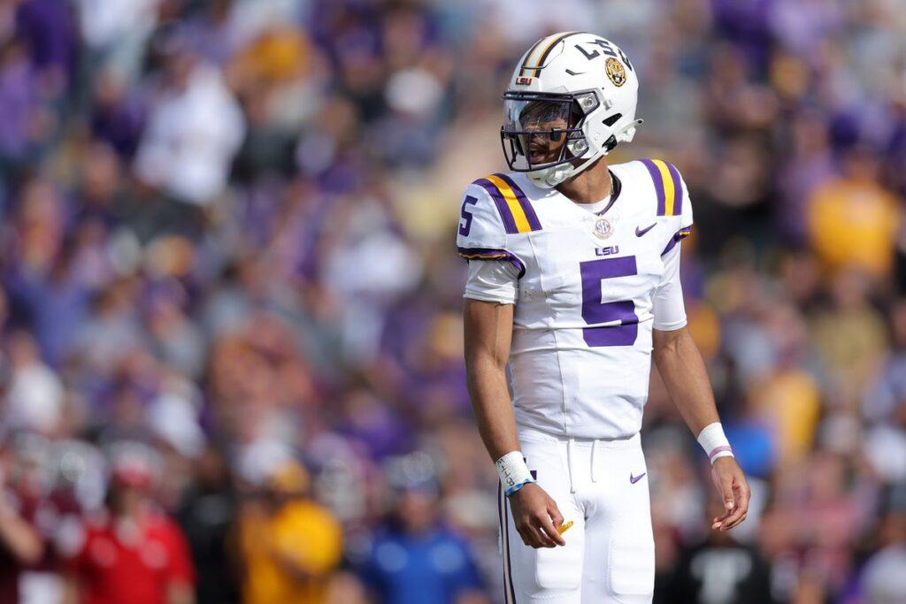Is LSU QB Jayden Daniels a By-Product of some really good playmakers?