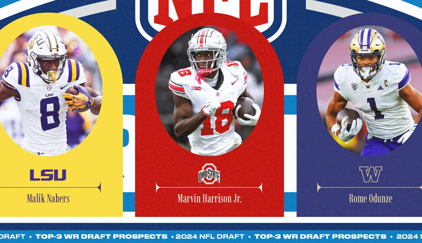 Nabers, Harrison and Odunze are in a Tier of Their Own