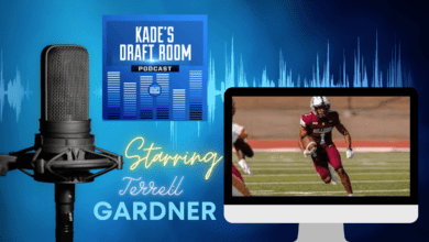 On this episode of Kade's Draft Room Podcast, the guys invite Alabama A&M WR Terrell Gardner to join the podcast to discuss his college career, the draft process, and the next steps for Terrell as he aims towards the NFL Draft.