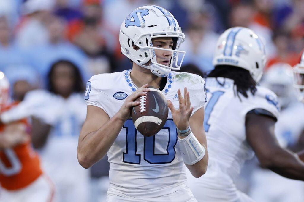 Merril Hoge says UNC Quarterback Drake Maye will get a GM fired for selecting him
