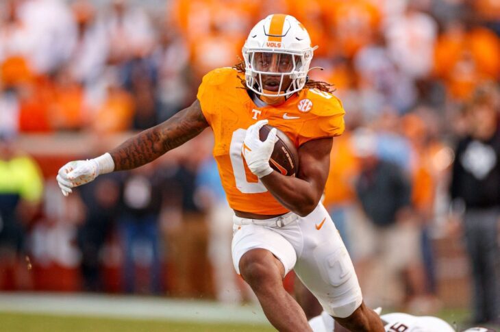 Tennessee RB Jaylen Wright Is Insanely Fast