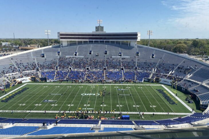 UFL Attendance: Memphis numbers for Week 5 Attendance do not break 8k