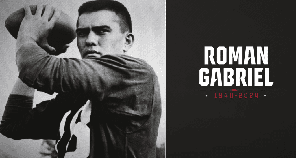 Former NFL legend Roman Gabriel passed away at the age of 83 