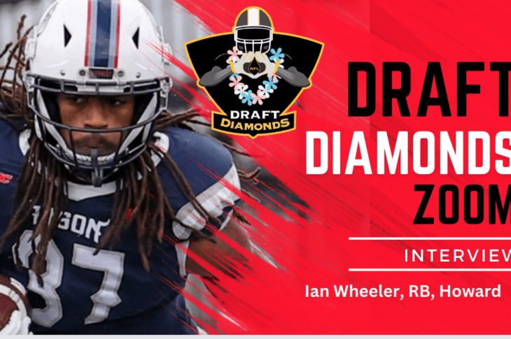 2024 NFL Draft Prospect Zoom Interview: Ian Wheeler, RB, Howard