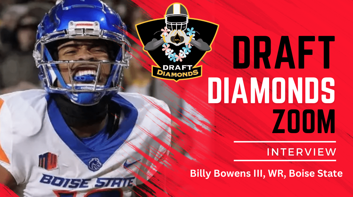 2024 NFL Draft Prospect Zoom Interview: Billy Bowens III, WR, Boise State