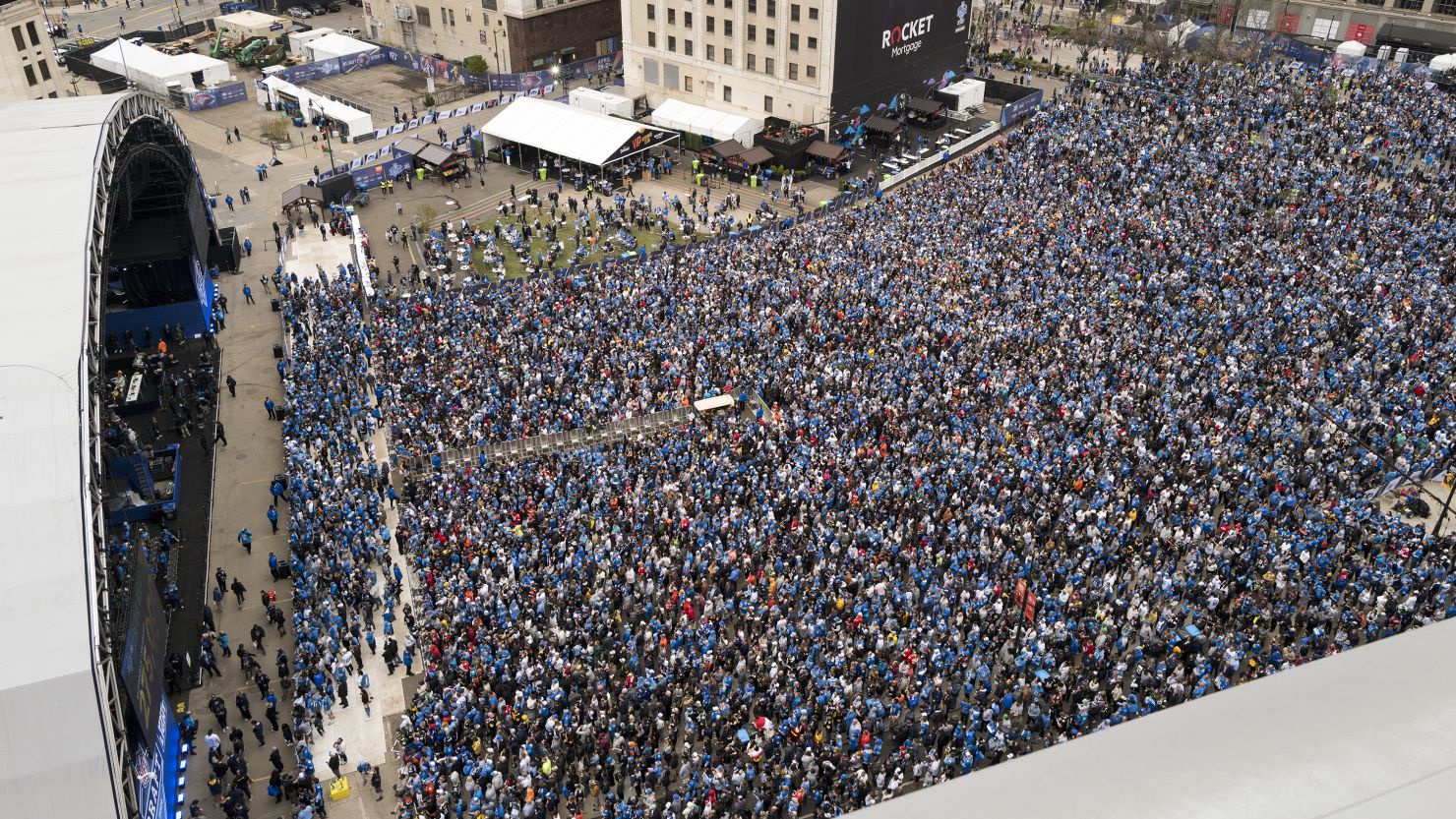 Detroit CRUSHED the NFL Draft Attendance record with 775k fans