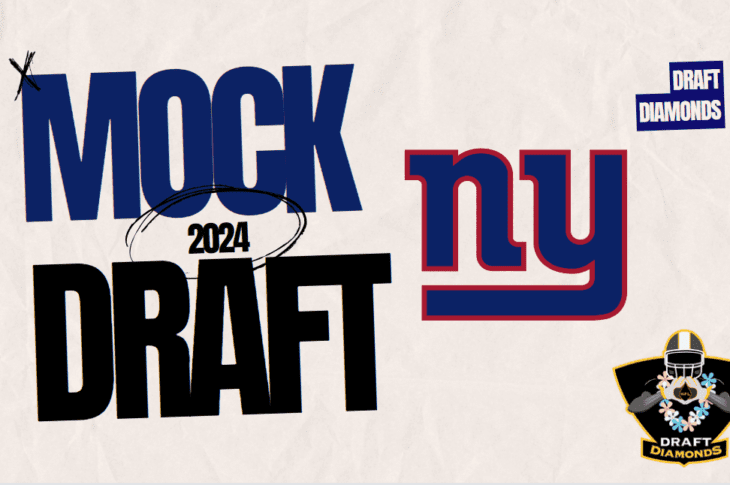 New York Giants Full Seven Round Mock Draft | Drake Maye slips to Giants at 6?