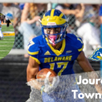 Jourdan Townsend is a dynamic wide receiver from the University of Delaware who adds a lot of special team value as well as a shifty return man.