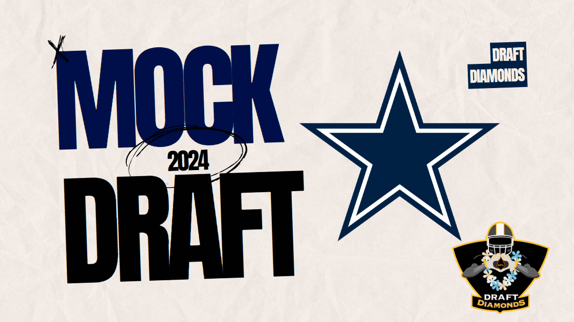Dallas Cowboys Full Seven Round Mock Draft | Cowboys go defense early and land a star RB