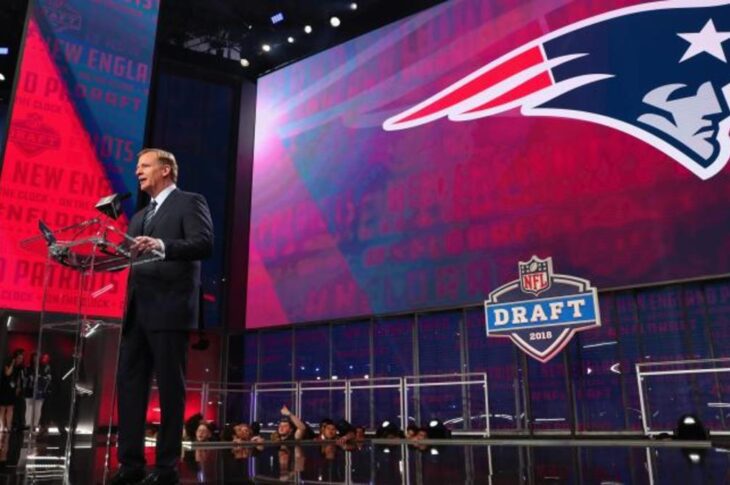 Patriots GM Eliot Wolf says the team is "Open for Business" with the third pick