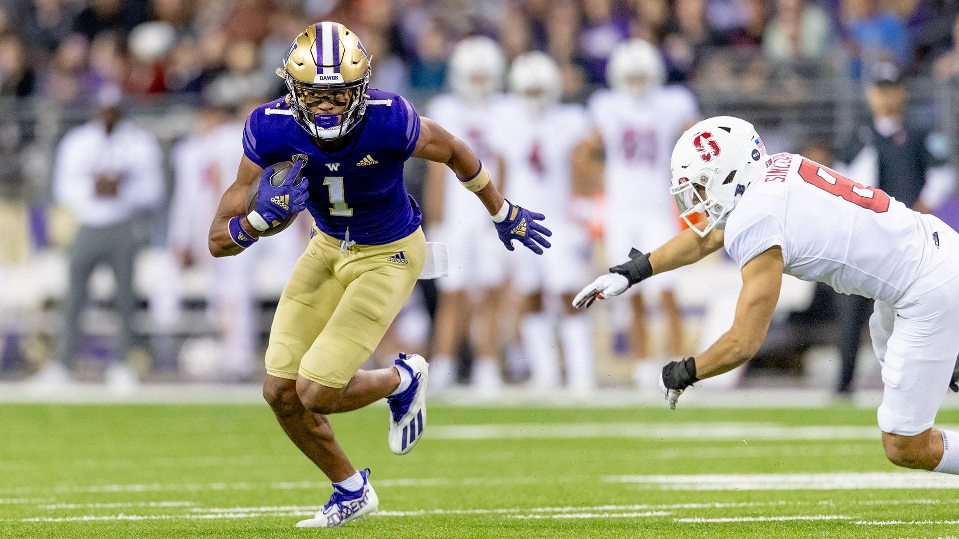 Washington WR Rome Odunze Would Be the WR1 In Many Other Drafts