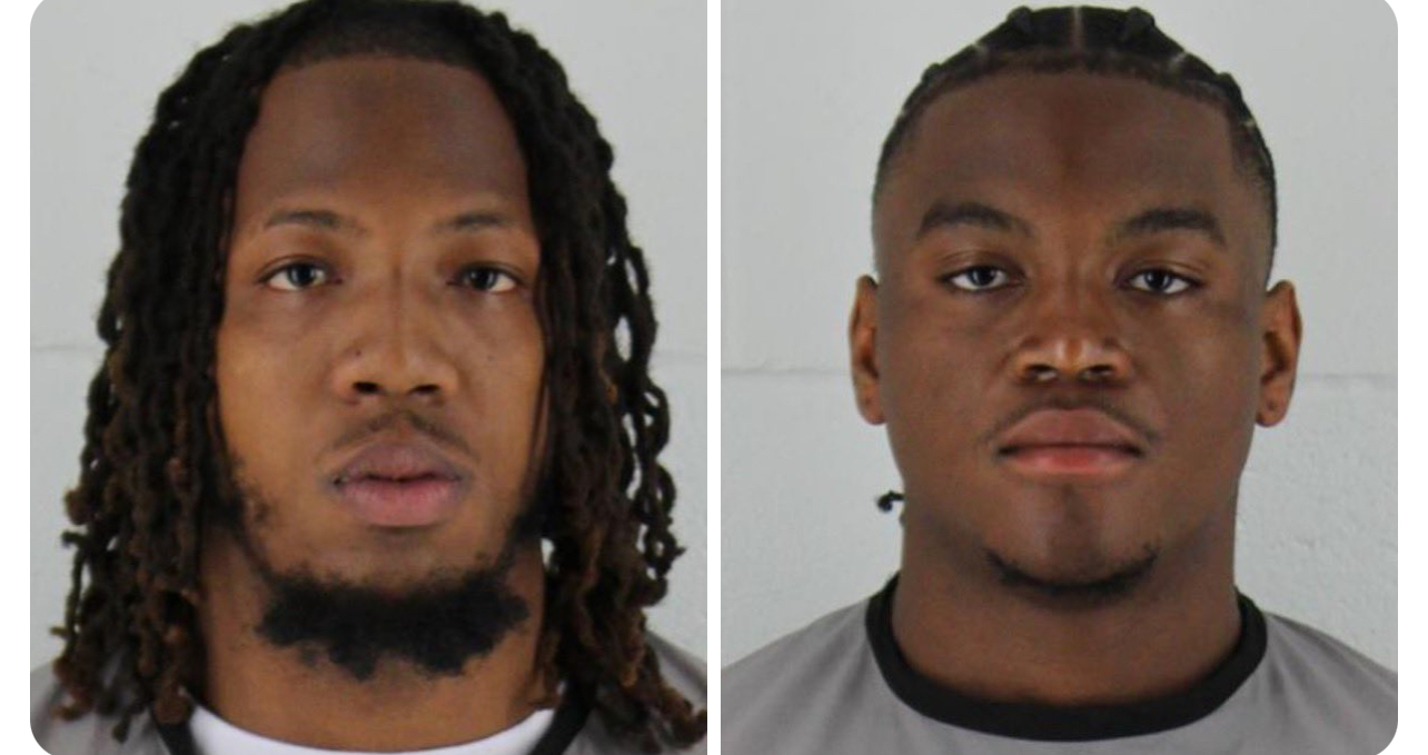 Two Kansas City Chiefs were arrested and charged with Marijuana possession today