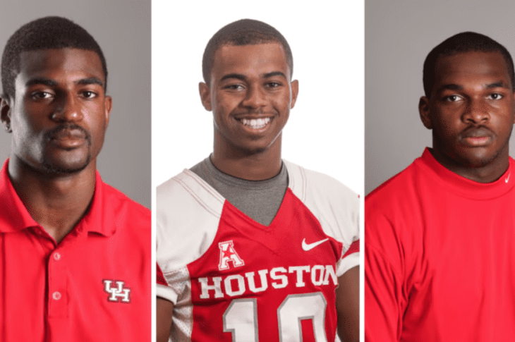 A woman critically injured in a crash that killed 3 former UH football players has died
