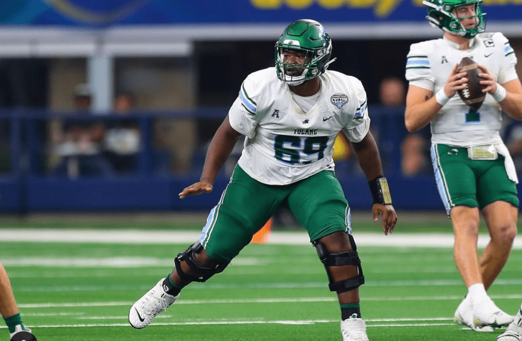 Rashad Green is a returning offensive tackle on a good Tulane offensive line. He has as been a key part of Tulane's offense over the past two seasons and is poised for another in 2024.