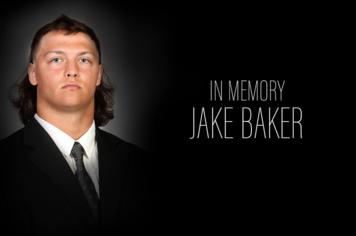 Slippery Rock University football player Jake Baker suddenly passed away