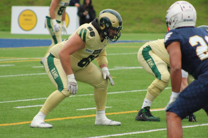 Connor Klassen the versatile offensive lineman from Regina recently sat down with NFL Draft Diamonds owner Damond Talbot