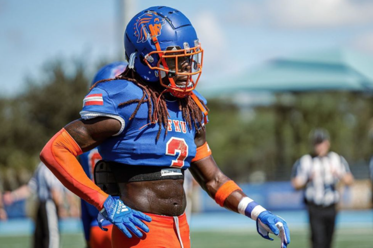 Dae'Shawn Davis the versatile linebacker from Florida Memorial recently sat down with NFL Draft Diamonds owner Damond Talbot