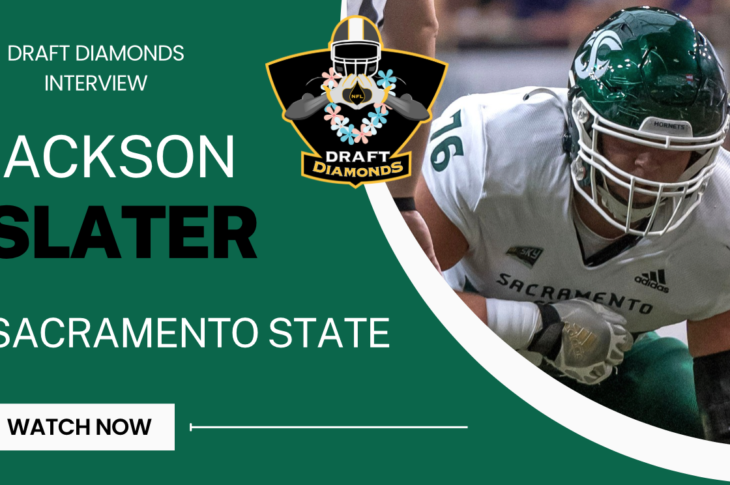 Sacramento State offensive linean Jackson Slater is one of the best small school football players in the entire country.