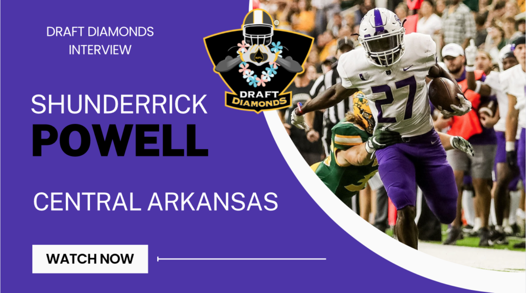 ShunDerrick Powell, RB, Central Arkansas | 2025 NFL Draft Prospect Zoom Interview