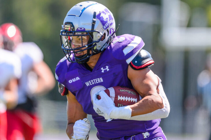 Edouard Wanadi the star running back from the University of Western Ontario recently sat down with NFL Draft DIamonds owner Damond Talbot.