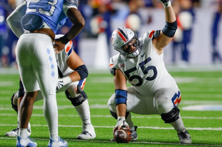 2025 NFL Draft Scouting Report: Brian Stevens, OC, Virginia