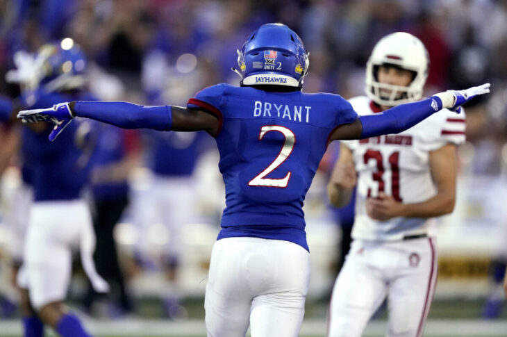 Jacobee Bryant the standout safety from Kansas is one of the best cover corners in the 2025 NFL Draft.