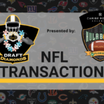 Today's NFL Transactions around the NFL are presented by The 2025 Caribe Royale Orlando Hula Bowl which will take place on Saturday, January 11th, 2025, at the UCF FBC Mortgage Stadium in Orlando, Florida.