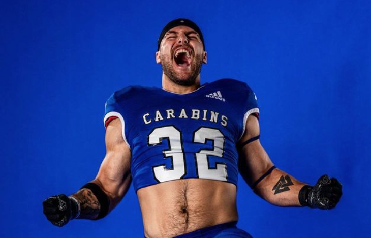 Natan Girouard-Langlois the tough and strong fullback from the University of Montreal recently sat down with Draft Diamonds owner D. Talbot
