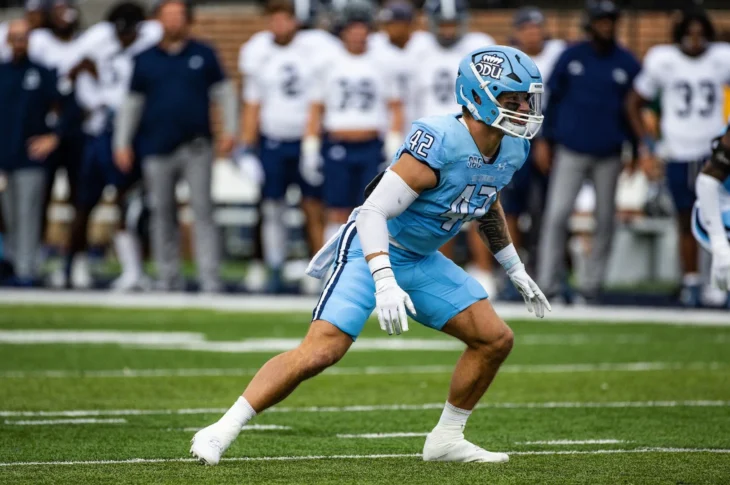 Jason Henderson exhibits good speed and anticipation as the leader of the Old Dominion defense. Hula Bowl scout Brinson Bagley breaks him down as an NFL Prospect in his report.