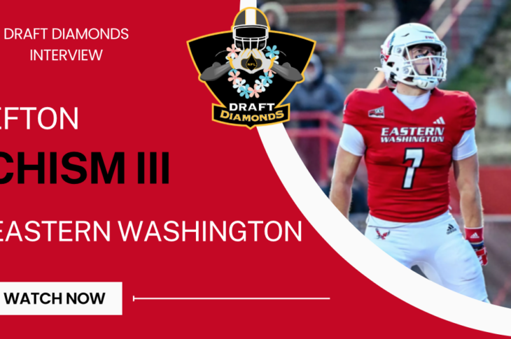 Efton Chism III, WR, Eastern Washington | 2025 NFL Draft Prospect Zoom Interview