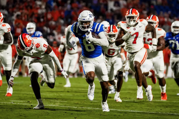Jordan Moore is a former QB who continues to develop into a reliable target in Duke's offense. Hula Bowl scout Dorson Boyce breaks him down as an NFL Prospect in his report.