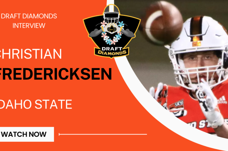 2025 NFL Draft Prospect Zoom Interview: Christian Fredericksen, WR, Idaho State