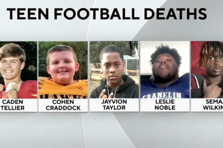 At least 7 teen football players have died in August
