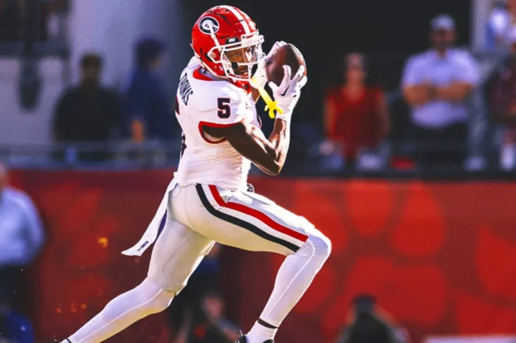 Georgia kicks star receiver off their team following arrest for cruelty to children