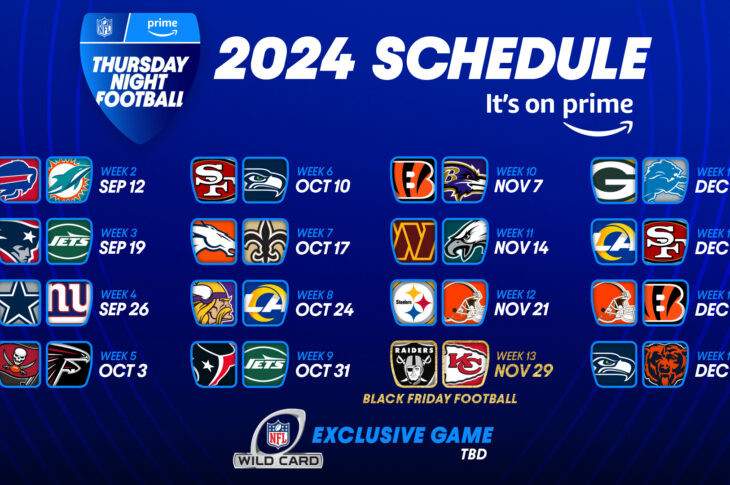 A GUIDE TO 2024 NFL SCHEDULES