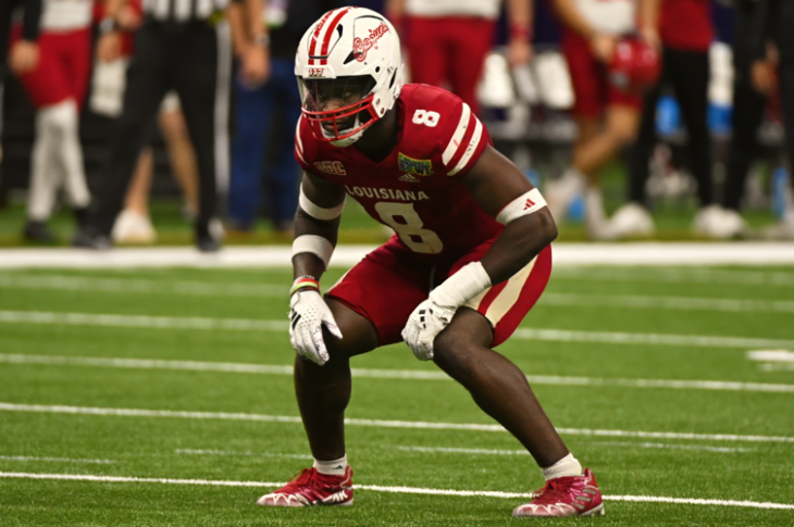 K.C. Ossai the star linebacker from Louisiana-Lafayette is a big time prospect with good instincts.